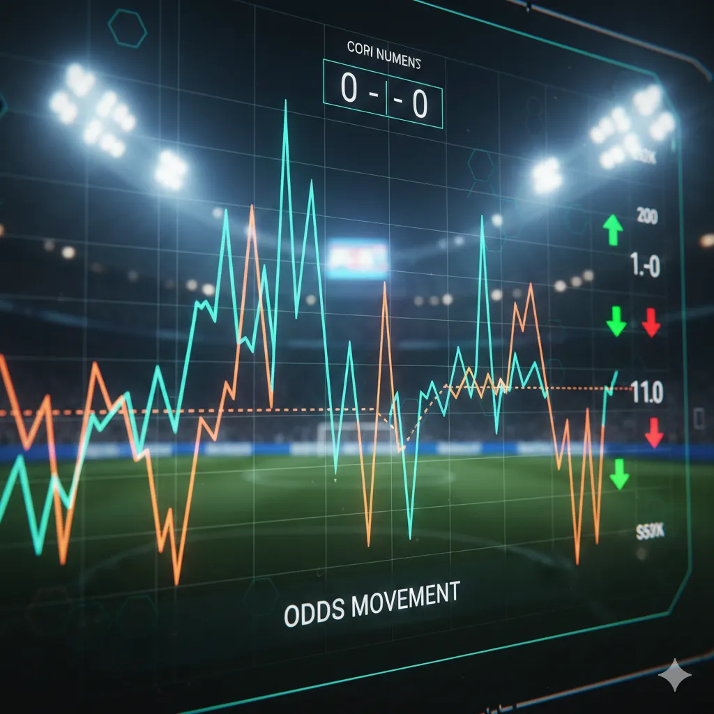 กลยุทธ์การอ่านราคาไหล (Odds Movement) เมื่อสกอร์เปลี่ยน