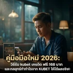 ขั้นตอนการรับ kubet เครดิต ฟรี 168 บาท อย่างละเอียด