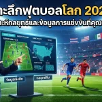 เจาะลึกฟุตบอลโลก 2026: วิเคราะห์กลยุทธ์และข้อมูลการแข่งขันที่คุณต้องรู้
